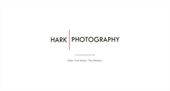 Desktop Screenshot of harkphotography.com